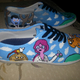 Illustration for article titled Shoes I painted!